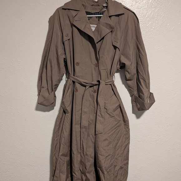 Harbor View Jackets & Blazers - Arbor Women's Tan Trench Coat